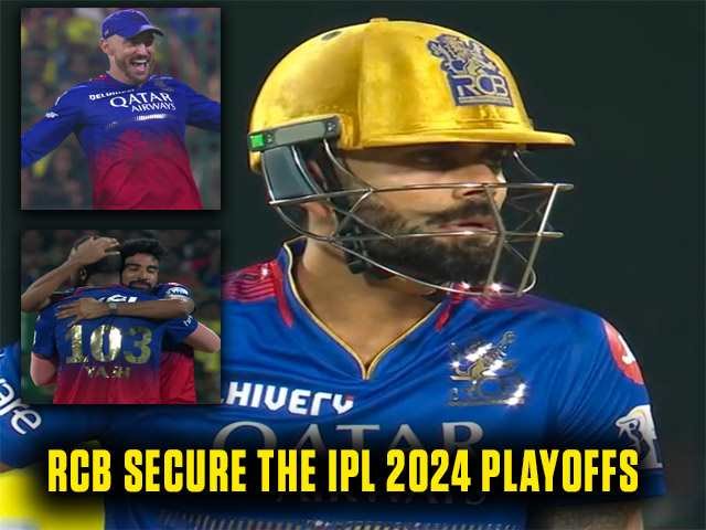 RCB secure the IPL 2024 playoffs